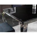 Стол обеденный SIGNAL PRINCE черный/хром 150/90